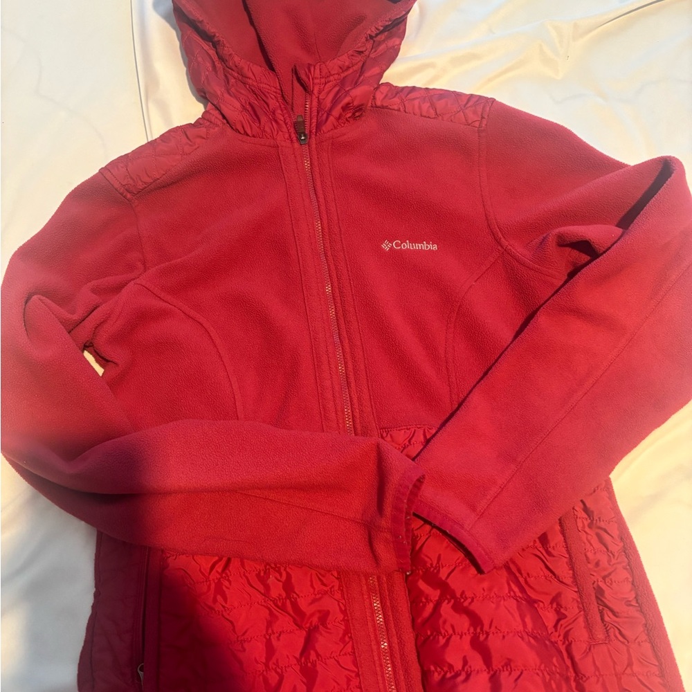 Columbia Vibrant Pink Puffer Jacket